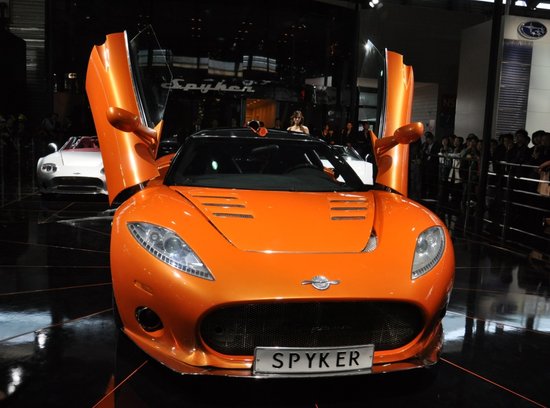 顶级超跑世爵SPYKER全系车型亮相上海车展