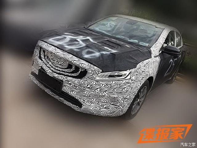 内饰堪比宝马 吉祥KC-2路试车谍照曝光