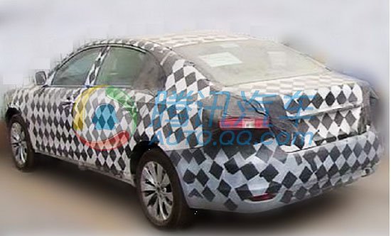 Changan новый автомобиль среднего размера шпионские фотографии или нарисовать на платформе Camry