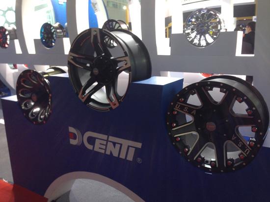 美国迪生力轮毂轮胎亮相2014广州用品展