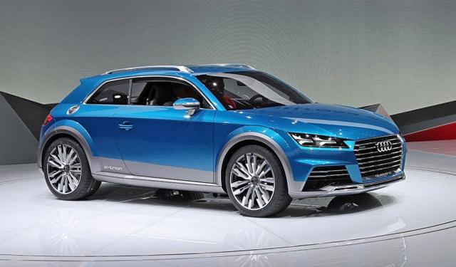 奥迪allroad shooting brake concept概念车 从造型设计来看,奥迪这台