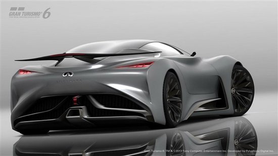 英菲尼迪Vision GT 概念跑车官方图发布_频道