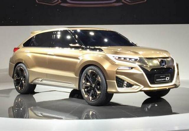 本田新款suv7座2.0t图片