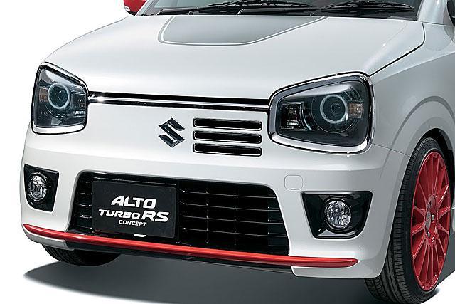 铃木全新奥拓Turbo RS概念车官图 运动装扮