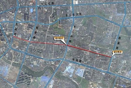 和平路将向东延伸至郎溪路 实现双向六车道