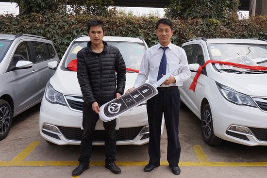 长安欧尚百人交车盛典昆明站圆满成功