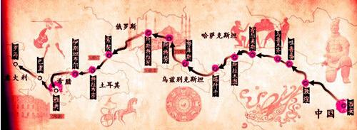 东风万里丝绸路，风神西行寻古踪