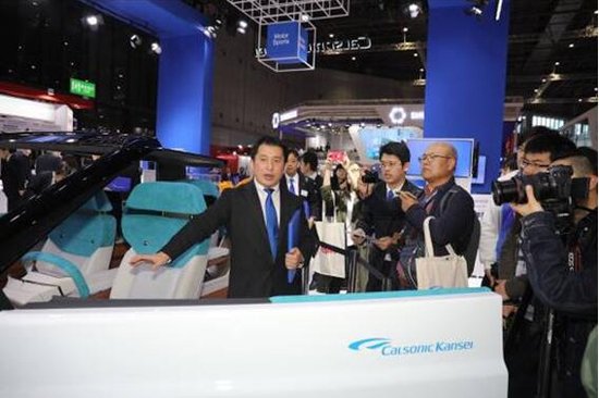 Calsonic Kansei康奈可在2019上海车展展出产品