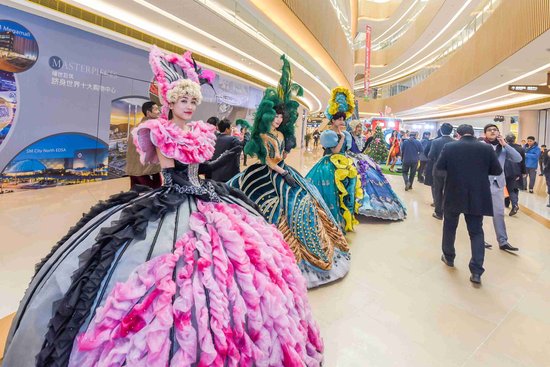 SM滨海城市广场试营业 天津汽车网办联合车展