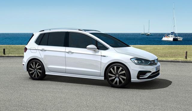 大众拉高尔夫sportsvan r line 越收motion化