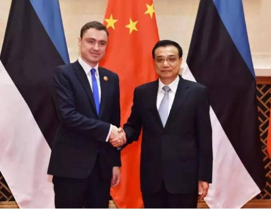 爱沙尼亚总理亲切会见博柔品牌总经理张鸿鹏