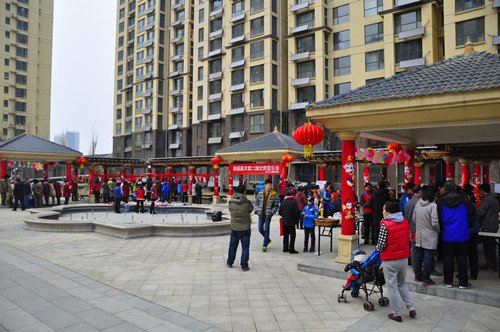 源盛情趣举办源盛嘉禾第二届元宵喜乐_频道合肥店成品八音物业图片