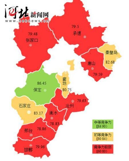 河北制造业质量竞争力指数出炉 保定石家庄居前列