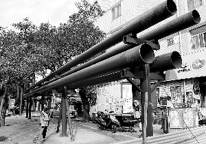 中华小区管网改造全力冲刺 今年供暖应该没问