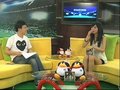 视频：蔡卓妍畅谈音乐与足球 坦言最爱梅西