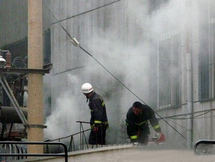 Shenyang, al parecer como consecuencia de un incendio en la chimenea secundaria pendientes grasa