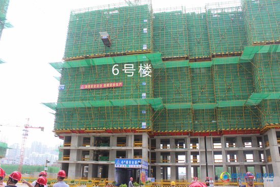 和顺名都城7月工程进度 多栋楼已建至25层 施工加快