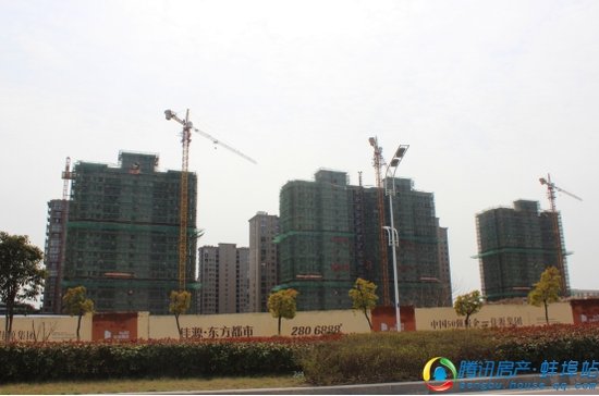 【佳源东方都市】3月进度 在建楼栋即将拆除绿网