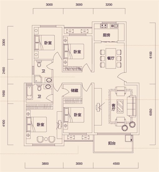 南通翔豪·新都-宿州城南新项目效果图户型图新鲜出炉