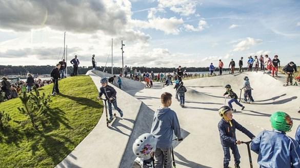 年轻就要酷，带你陆潜全球最酷滑板场!_大燕网北京站_腾讯网