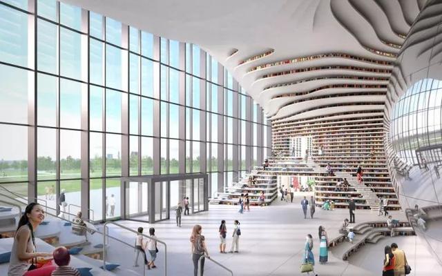 天津“中国最美图书馆”成了网红店