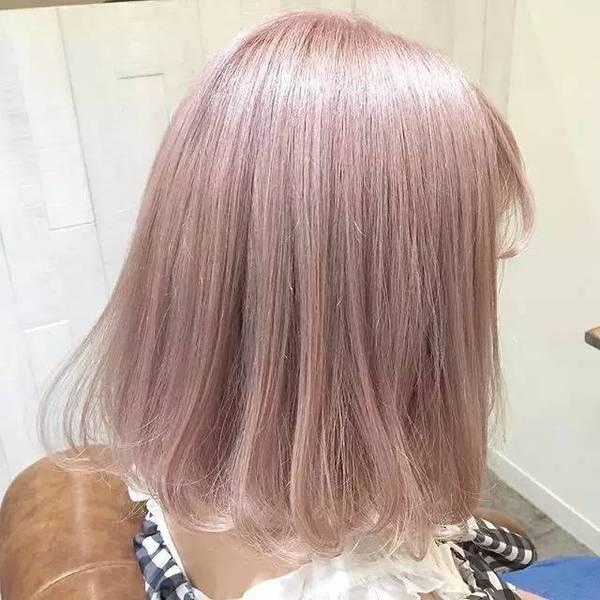 雾面发色已经out 最新大势是女神玫瑰金