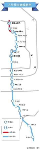 北京公布2018年地铁规划情况 地铁6号线西延段年底开通