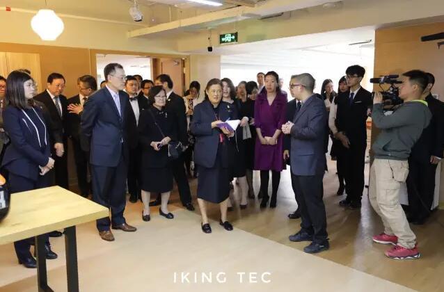 泰国公主诗琳参观IKING工业级无人机系统
