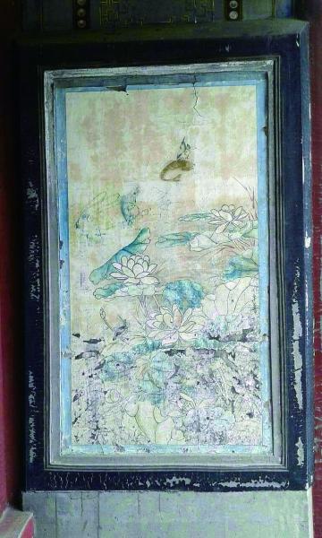 颐和园古画惨遭涂鸦 专家建议加设护栏保护