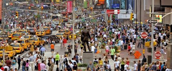 图揭全球最拥挤城市 街头全都是人