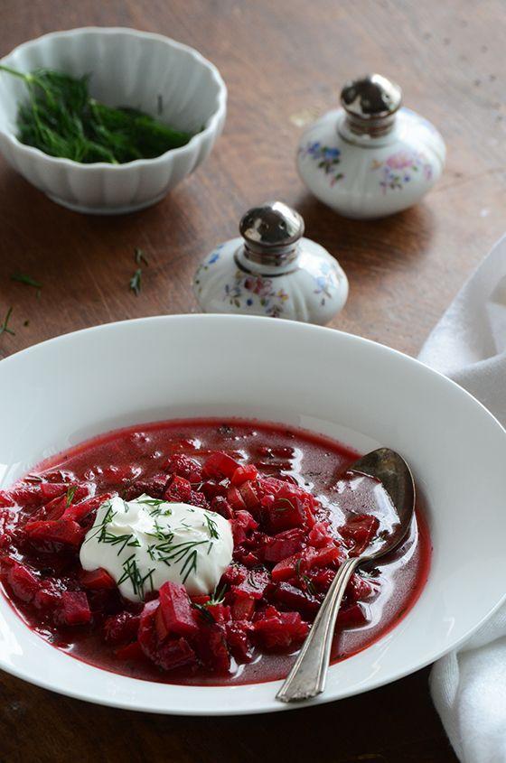 13,俄罗斯甜菜浓汤(borscht)— 俄罗斯,东欧国家