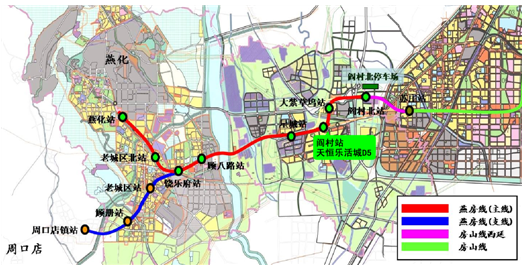 燕房线将同台换乘房山线