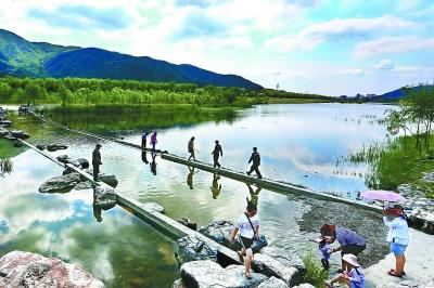 北京门头沟永定河畔 首划禁钓区