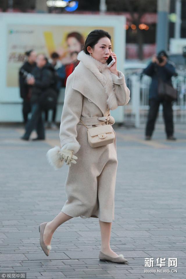 北京潮人街拍 美丽“冻人”