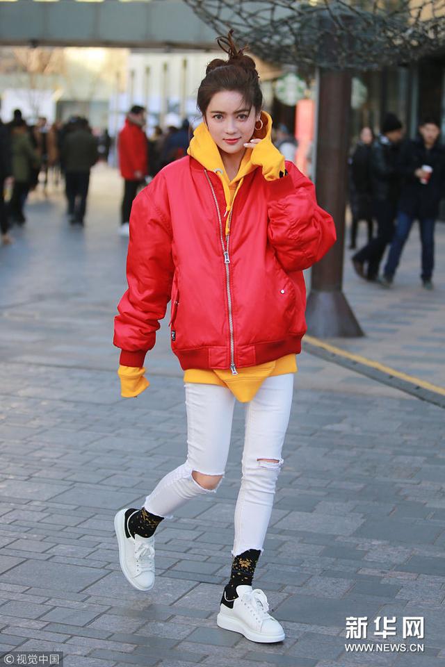 北京潮人街拍 美丽“冻人”