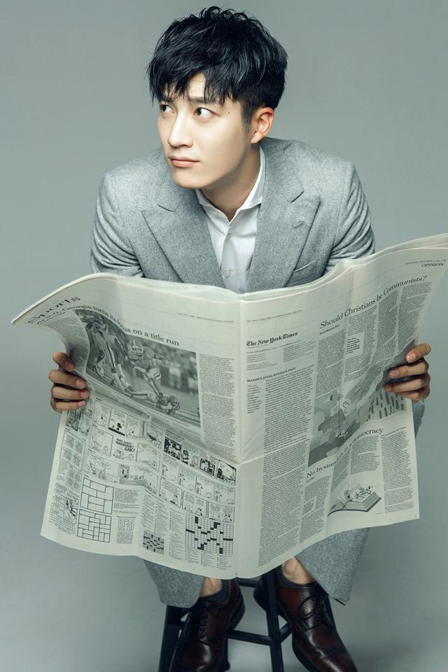王燕阳写真曝光 西装革履缔造英伦格调