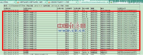 北京市民银行卡被易联支付莫名刷走4600元