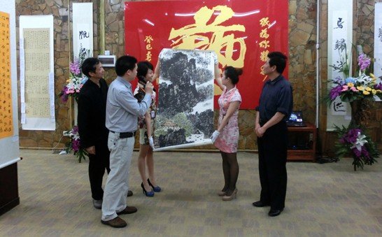 华夏字画家深圳止