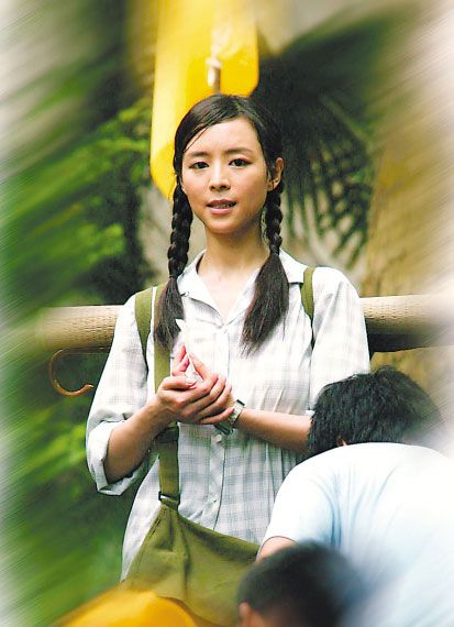 《唐山大地震》开拍首日 张静初片场照曝光(图