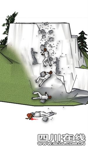 户外游再生事故 四姑娘山落石砸死高山导游
