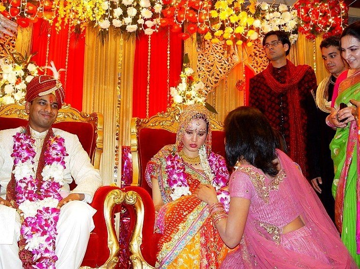组图:世界八大经典结婚习俗之印度婚礼_国外旅游_大成网_腾讯网