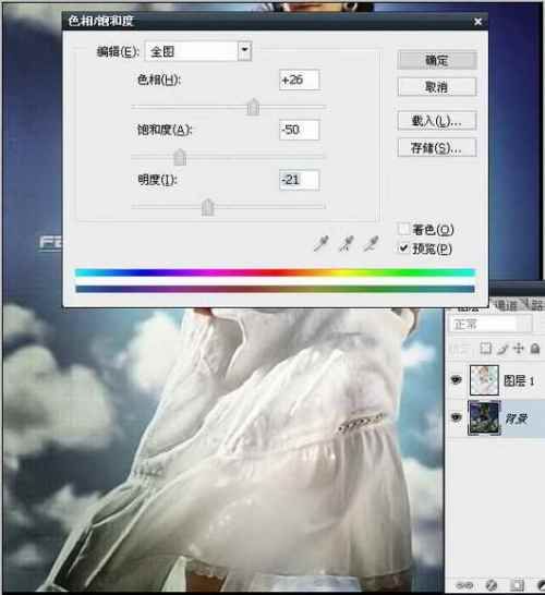 Photoshop巧做照片艺术处理:裙摆飞扬