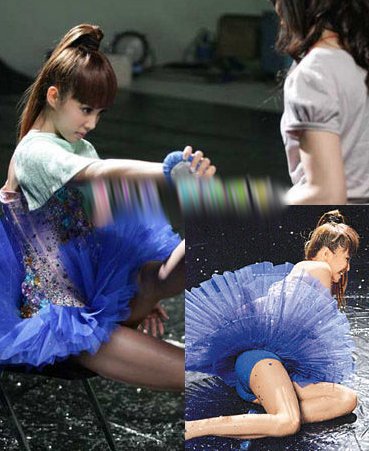 组图:美女明星悲惨跌倒被拍 花容失色尴尬糗样