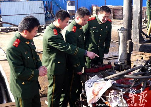 休整期忙充电 武警黄金某部开展业务培训_新