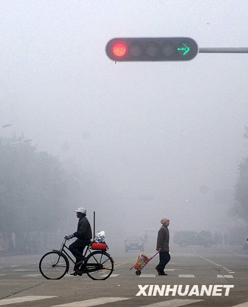 柳州出现大雾天气_新闻滚动