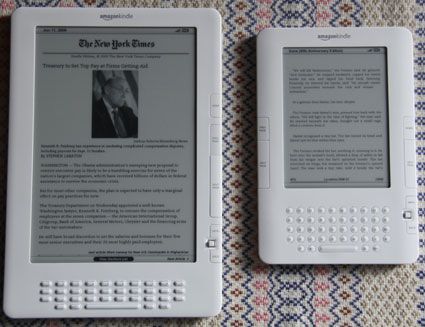 亚马逊100国推Kindle DX:售价489美元_家电数
