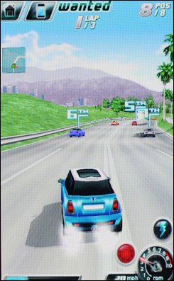 自带的赛车游戏asphalt4