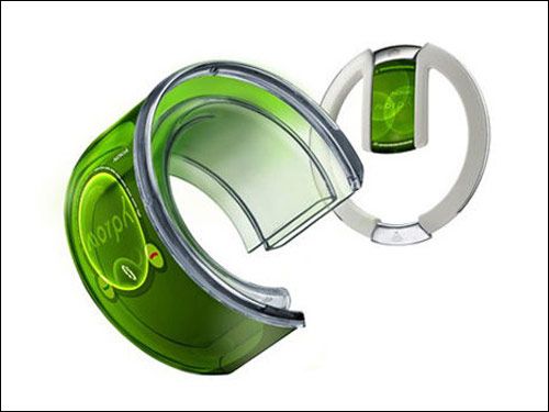 诺基亚透明弯曲手机专利通过 不久将上市_家电