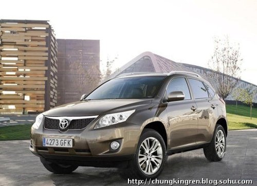 向轿车化 丰田新一代RAV4效果图曝光_海外新
