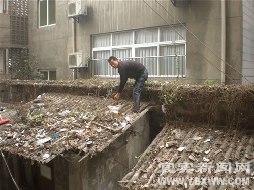社区居民齐上阵开展节前大扫除干干净净迎新年
